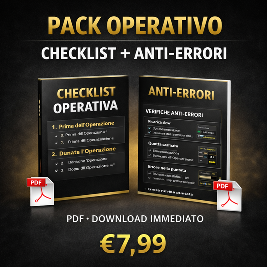 Pack Operativo — Checklist + Anti-Errori